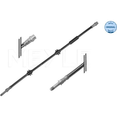 2 x MEYLE Bremsschlauch | 100 525 0047 2 x MEYLE Bremsschlauch | 100 525 0047