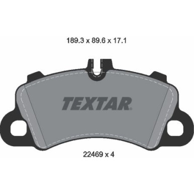 2246901 Bremsbelagsatz, Scheibenbremse