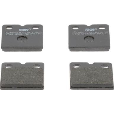 FDB1983 Bremsbelagsatz, Scheibenbremse PREMIER ECO FRICTION