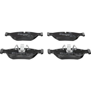 13.0460-7215.2 Bremsbelagsatz, Scheibenbremse