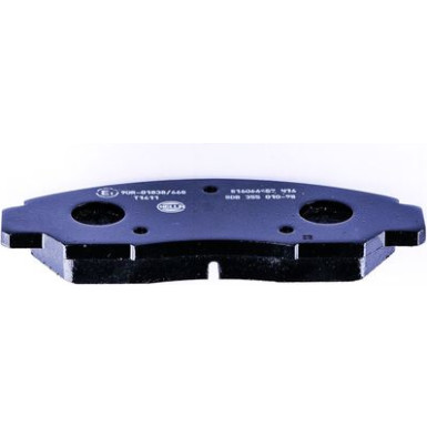 Hella | Bremsbelagsatz, Scheibenbremse | 8DB 355 010-981