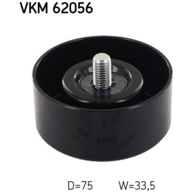 VKM 62056 Umlenk-/Führungsrolle, Keilrippenriemen VKM 62056 Umlenk-/Führungsrolle, Keilrippenriemen