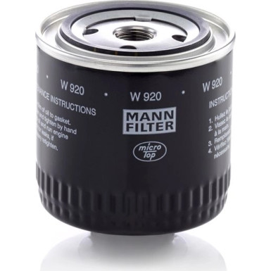 W 920 Filter, Arbeitshydraulik