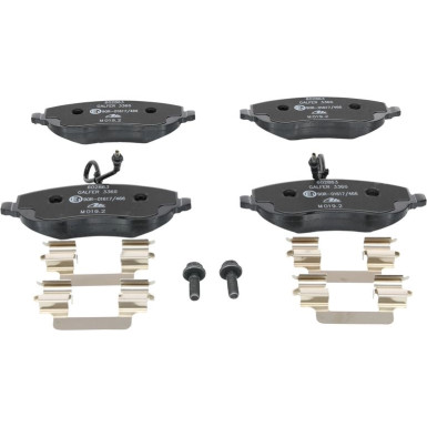 13.0460-2863.2 Bremsbelagsatz, Scheibenbremse