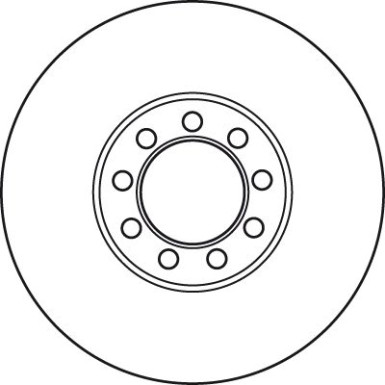 DF4994S Bremsscheibe TRW SINGLE