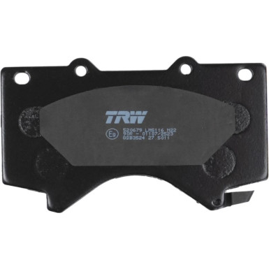 GDB3524 Bremsbelagsatz, Scheibenbremse COTEC