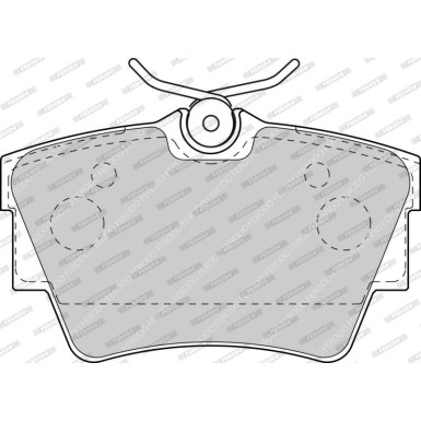 Ferodo Bremsbelagsatz, Scheibenbremse PREMIER ECO FRICTION FVR1516
