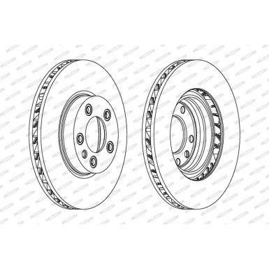 DDF1591RC-1 Bremsscheibe PREMIER DDF1591RC-1 Bremsscheibe PREMIER