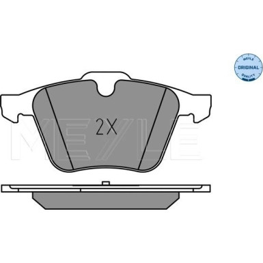 Meyle Bremsbelagsatz, Scheibenbremse MEYLE-ORIGINAL: True to OE 025 240 7920