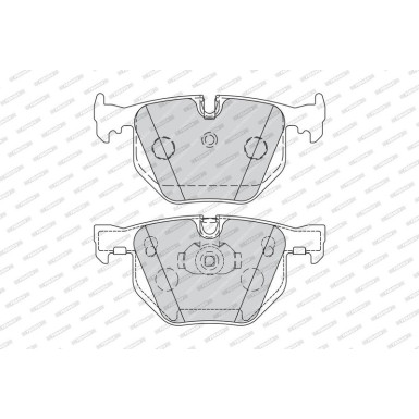 FDB1673 Bremsbelagsatz, Scheibenbremse PREMIER ECO FRICTION