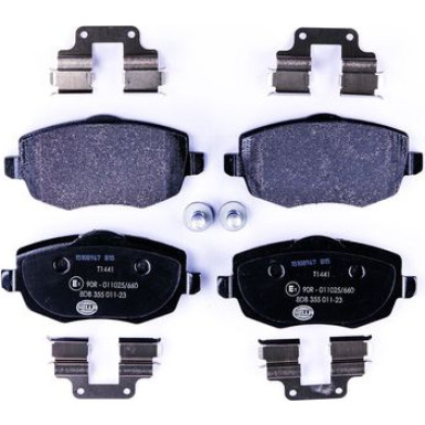 8DB 355 011-231 Bremsbelagsatz, Scheibenbremse