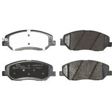 Delphi Bremsbelagsatz, Scheibenbremse LP2048