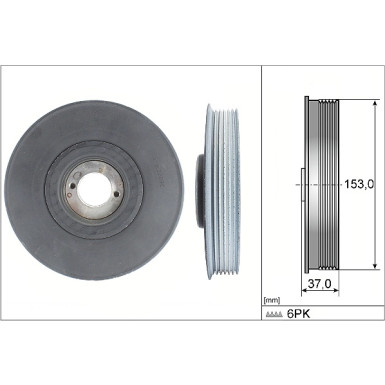 544 0039 10 Riemenscheibe, Kurbelwelle 544 0039 10 Riemenscheibe, Kurbelwelle