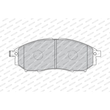 FDB1881 Bremsbelagsatz, Scheibenbremse PREMIER ECO FRICTION