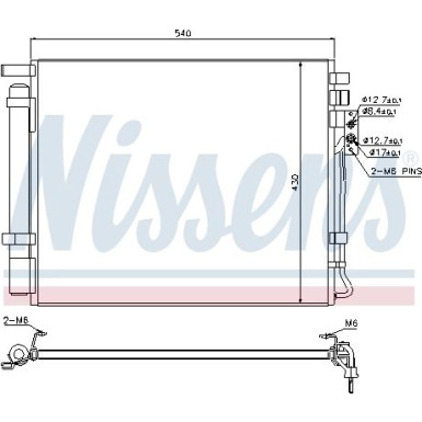 940272 Kondensator, Klimaanlage