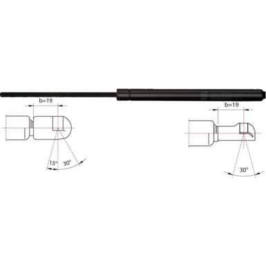 2110531 Gasfeder, Koffer-/Laderaum 2110531 Gasfeder, Koffer-/Laderaum