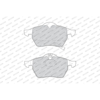FDB1535 Bremsbelagsatz, Scheibenbremse PREMIER ECO FRICTION