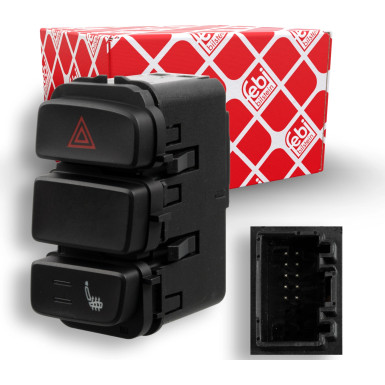 FEBI BILSTEIN 44395 Warnblinkschalter FEBI BILSTEIN 44395 Warnblinkschalter