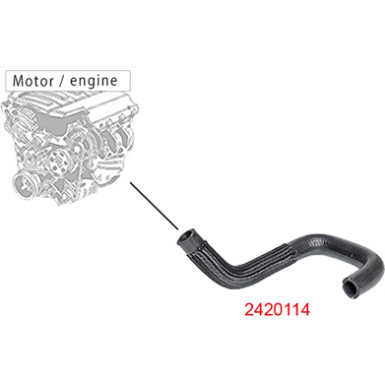 2420114 Kühlerschlauch
