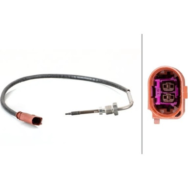 Hella | Sensor, Abgastemperatur | 6PT 014 495-061