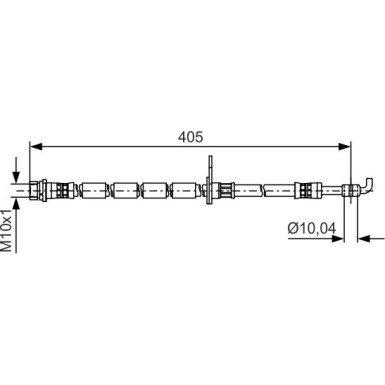 1 987 481 523 Bremsschlauch