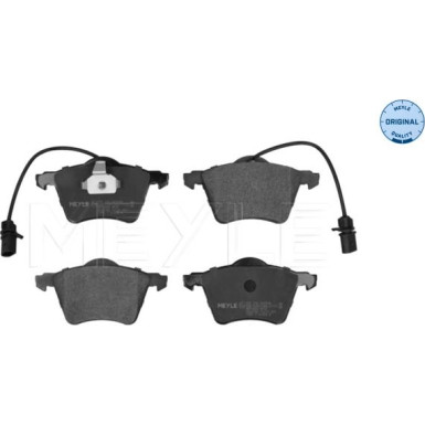Meyle Bremsbelagsatz, Scheibenbremse MEYLE-ORIGINAL: True to OE 025 210 3419/W