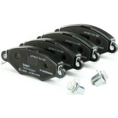Delphi Bremsbelagsatz, Scheibenbremse LP1617