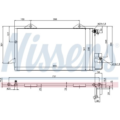 94206 Kondensator, Klimaanlage