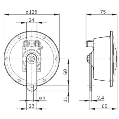 BOSCH | Horn | 0 320 226 007 BOSCH | Horn | 0 320 226 007