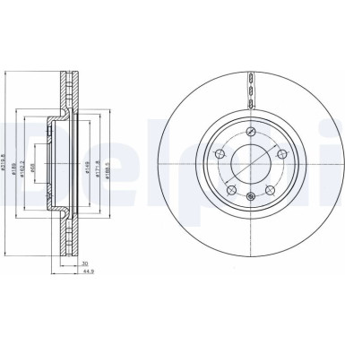 BG4346C Bremsscheibe BG4346C Bremsscheibe