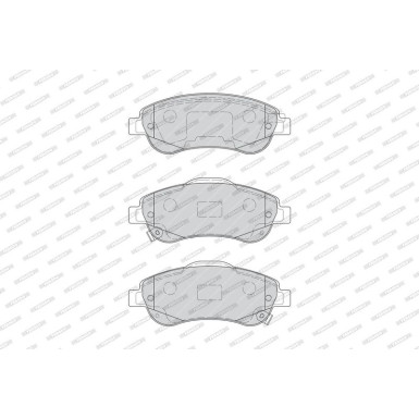 FDB4228 Bremsbelagsatz, Scheibenbremse PREMIER ECO FRICTION