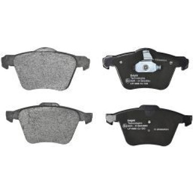 Delphi Bremsbelagsatz, Scheibenbremse LP1968