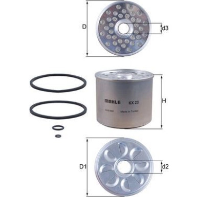 KX 23D Kraftstofffilter