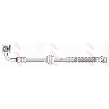 TRW | Bremsschlauch | PHD631