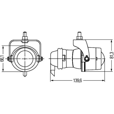 Hella | Nebelscheinwerfer | 1NL 008 090-001