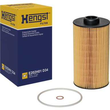 Hengst Filter | Ölfilter | E202H01 D34