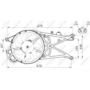 47489 Lüfter, Motorkühlung