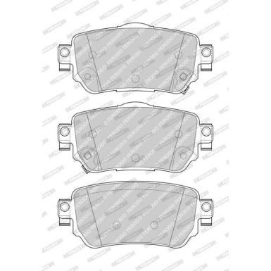 FDB4842 Bremsbelagsatz, Scheibenbremse PREMIER ECO FRICTION