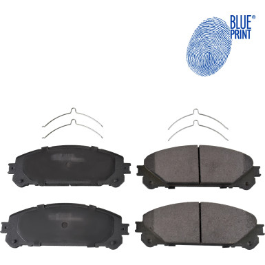 Blue Print | Bremsbelagsatz, Scheibenbremse | ADT342212
