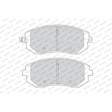 Ferodo Bremsbelagsatz, Scheibenbremse PREMIER ECO FRICTION FDB1639