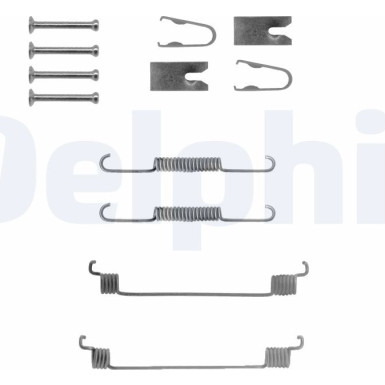 LY1287 Zubehörsatz, Bremsbacken