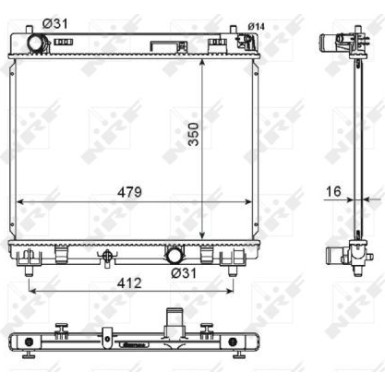 53667 Kühler, Motorkühlung