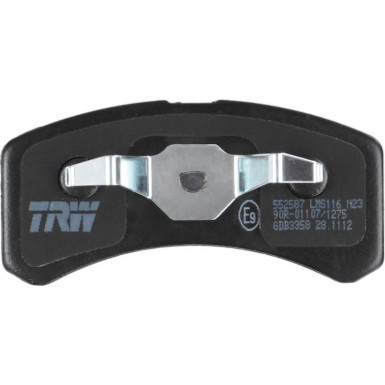 TRW Bremsbelagsatz, Scheibenbremse COTEC GDB3358