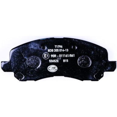 Hella | Bremsbelagsatz, Scheibenbremse | 8DB 355 014-131