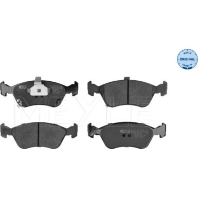 025 219 7617/W Bremsbelagsatz, Scheibenbremse MEYLE-ORIGINAL: True to OE.