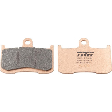 TRW | Bremsbelagsatz, Scheibenbremse | MCB737SV