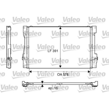 Valeo | Kondensator, Klimaanlage | 817675