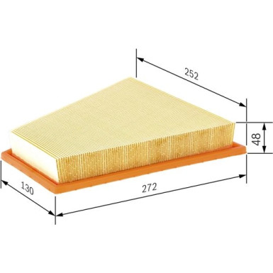 BOSCH F 026 400 149 Luftfilter BOSCH F 026 400 149 Luftfilter