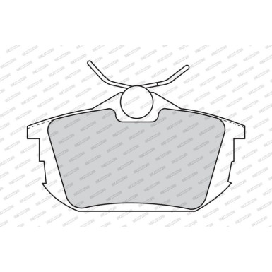 Ferodo Bremsbelagsatz, Scheibenbremse PREMIER ECO FRICTION FDB1095