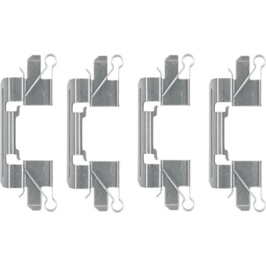 1 987 474 477 Zubehörsatz, Scheibenbremsbelag